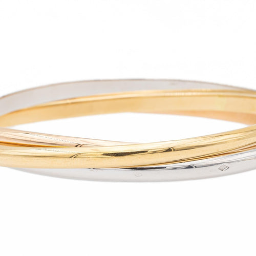 Bracelet Bracelet 3 ors en or 18 carats 58 Facettes 1719367CN