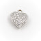 Pendentif Pendentif Coeur Or blanc Diamant 58 Facettes 1720114CN