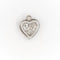 Pendentif Pendentif Coeur Or blanc Diamant 58 Facettes 1720114CN