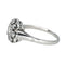 Bague 64 Bague marguerite en or blanc 18 carats avec diamants 58 Facettes 1720542CN