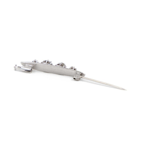 Broche Broche Art déco Or blanc Diamant 58 Facettes 1720547CN