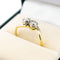 Bague 50.5 Bague Toi et Moi en or jaune 18 carats et platine, diamants 58 Facettes 5313ECE474A6486682BAC5A47E2D50B7