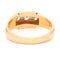 Bague 61 Bague trilogie en or blanc et or jaune 18 carats, diamants 58 Facettes 6A6425E36CD842E88C0D2E6E1AA79B92
