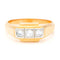 Bague 61 Bague trilogie en or blanc et or jaune 18 carats, diamants 58 Facettes 6A6425E36CD842E88C0D2E6E1AA79B92