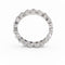 Bague 47 Alliance - Bague en or blanc 18 carats et diamants 58 Facettes 1740946CN