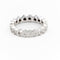 Bague 47 Alliance - Bague en or blanc 18 carats et diamants 58 Facettes 1740946CN