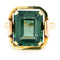 Bague 54 W. Been - Bague solitaire en or jaune 14 carats et spinelle synthétique 58 Facettes 4900B12D3FA24E9B81B19370D159EC87