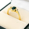 Bague 54.5 Bague trilogie saphir et diamants en or jaune 18 carats 58 Facettes AAEC329B19CE4F6ABE07820B6EF063DE