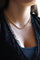 Collier Fred - Collier maille palmier en or jaune 18 carats 58 Facettes 1750619CN