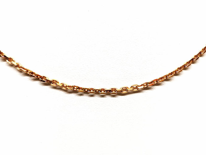 Collier Collier chaîne forçat en or jaune 18 carats 58 Facettes 1751327CN