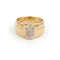 Bague 59 Bague Or jaune, Or rose Diamant 58 Facettes 1751361CN