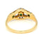 Bague 52 Bague cluster en or jaune 18k avec diamants et émeraudes 58 Facettes 652F5FDA81F24067BAB4FC72C56CA28E