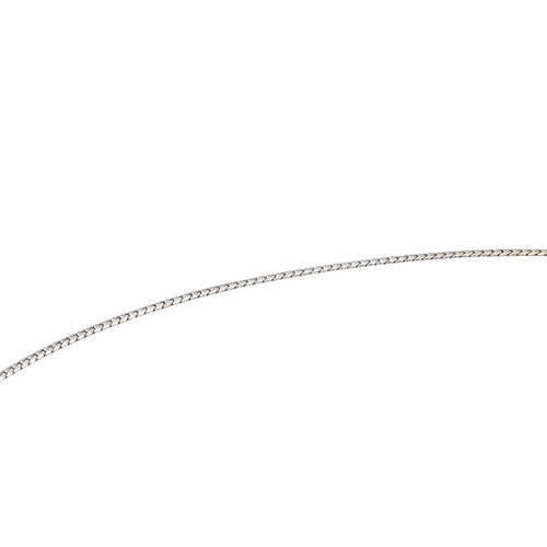 Collier Collier Or blanc Diamant 58 Facettes 1752355CN