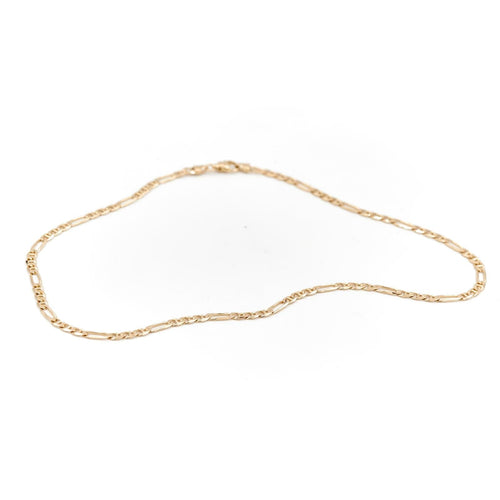 Collier Collier maille alternée en or jaune 18 carats 58 Facettes 1752495CN