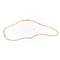 Collier Collier maille alternée en or jaune 18 carats 58 Facettes 1752495CN
