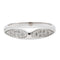 Bague 54 Bague en or blanc 18 carats sertie de diamants 58 Facettes 1752503CN