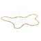Collier Collier en or jaune 18 carats, 74 cm 58 Facettes 1752771CN