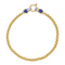 Collier Collier en or jaune 18 carats avec cornaline et lapis-lazuli 58 Facettes 1752772CN