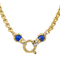 Collier Collier Or jaune Cornaline, Lapis lazuli 58 Facettes 1752772CN