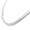 Collier Collier en or blanc 18 carats, maille souple 58 Facettes 1763144CN