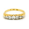 Bague 54 Bague rangée en or jaune et blanc 18 carats et diamants 58 Facettes ABC794FCE91E4FDFA54DF932F88E235B