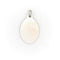 Pendentif Dorgay - Pendentif religieux ovale en or blanc 18 carats 58 Facettes 1783183CN