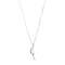 Collier Collier avec pendentif en or blanc 18 kt et diamants 58 Facettes 17885
