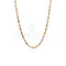 Collier Collier - Chaîne tubulaire en or bicolore 18k, 60 cm 58 Facettes HF00GB16D0ACE
