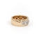 Bague 53 Damiani - Bague jonc Belle Époque en or jaune et blanc et diamants 58 Facettes 1807605CN