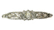 Broche Broche barrette antique en argent sur or rouge 14K et diamants 58 Facettes 18124-0158