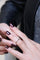 Bague 47 Bague Demi alliance Or blanc Diamant 58 Facettes 1816319CN