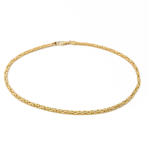 Collier Collier maille balinaise rectangulaire en or jaune 18 carats 58 Facettes 1818712CN