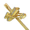 Broche Broche barrette Belle Époque en or jaune 18K et diamants 58 Facettes 18256-0157