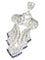 Pendentif Pendentif Art déco en platine avec diamants et saphirs 58 Facettes 18276-0099