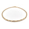 Collier Collier maille haricot en or jaune 18 carats 58 Facettes 1831798CN