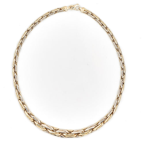 Collier Collier Maille haricot Or jaune 58 Facettes 1831798CN