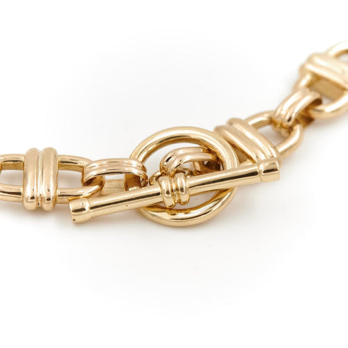 Collier Collier maille marine en or jaune 18 carats 58 Facettes 1833498CN