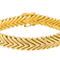 Bracelet Bracelet maille chevron en or jaune 18 carats 58 Facettes 1833576CN