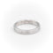 Bague 53 Boucheron Godron - Bague alliance en platine 58 Facettes 1833583CN