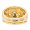 Bague 53 Bague  Solitaire Or jaune Diamant 58 Facettes 1835757CN
