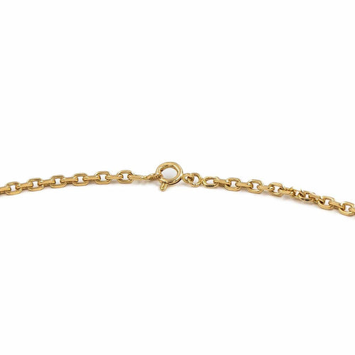 Collier Collier maille forçat en or blanc 18 carats 58 Facettes 1835786CN