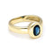 Bague 51 Bague solitaire saphir ovale en or jaune 14k 58 Facettes 859A76365F9345908216D51CB28BEAC5