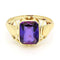 Bague 58 Bague en or jaune 14k avec améthyste 2,90 ct 58 Facettes 046DE1F92BEF443880994BB6431B1018