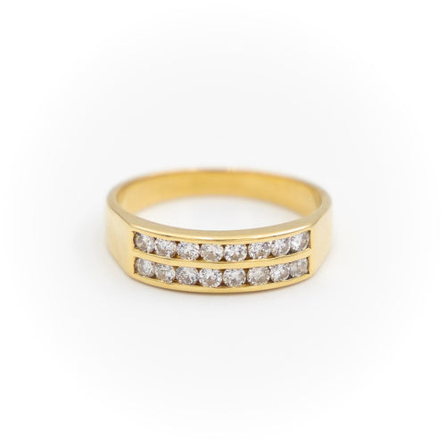Bague 60 Bague Or jaune Diamant 58 Facettes 1850853CN