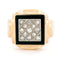 Bague 56 Bague chevalière vintage en or jaune 14k avec diamants et onyx 58 Facettes BC82966C7D91480085CBF6C6C5A7C2E6