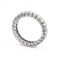 Bague 55.5 Bague Alliance américaine Or blanc Diamant 58 Facettes 1856174CN