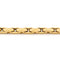 Bracelet Bracelet à maillons box allongés en or 14k 58 Facettes 4323C17D9EF54DD7AEF6E98569A5A6EC