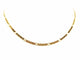 Collier Collier maille Figaro 2x1 en or jaune 18 carats 58 Facettes 1875426CN
