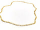 Collier Collier maille Figaro 2x1 en or jaune 18 carats 58 Facettes 1875426CN