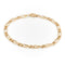 Bracelet Bracelet maille Figaro en or jaune 18 carats 58 Facettes 1875428CN